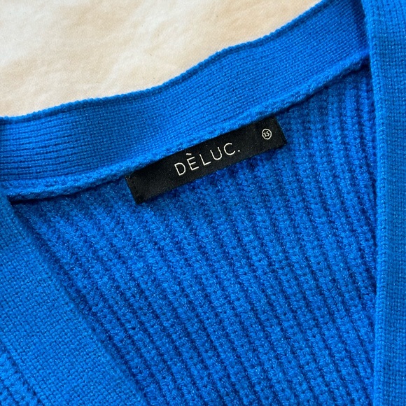 Deluc Napoles Button Down Cardi NWOT - Picture 3 of 6